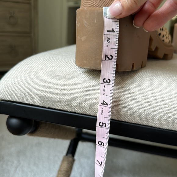 Dolce Vita Rubi Leopard Calf Hair Combat Boots - Picture 11 of 11